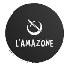 Nouveau logo de www.livre-amazone.fr, L'Amazone, roman fantastique